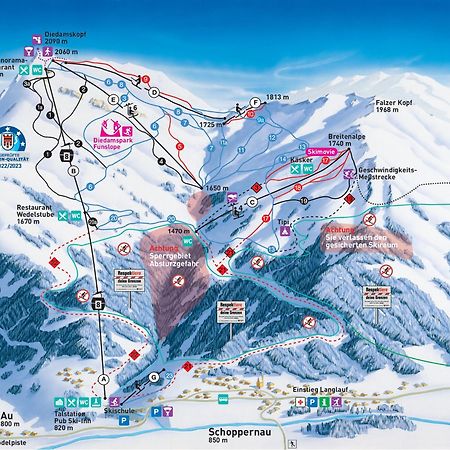 Haus Diedams Schoppernau Exteriör bild